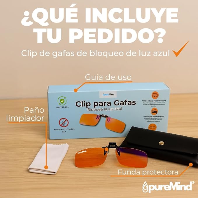 Clip para Gafas PureMind
