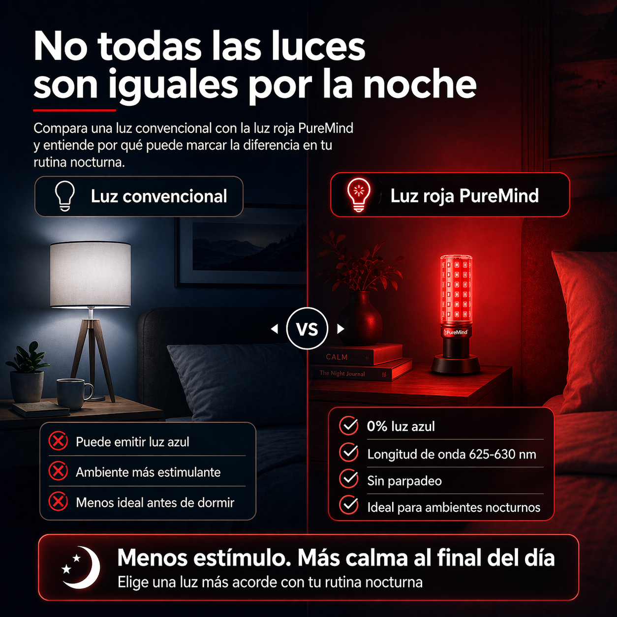 Luz Roja PureMind Estándar
