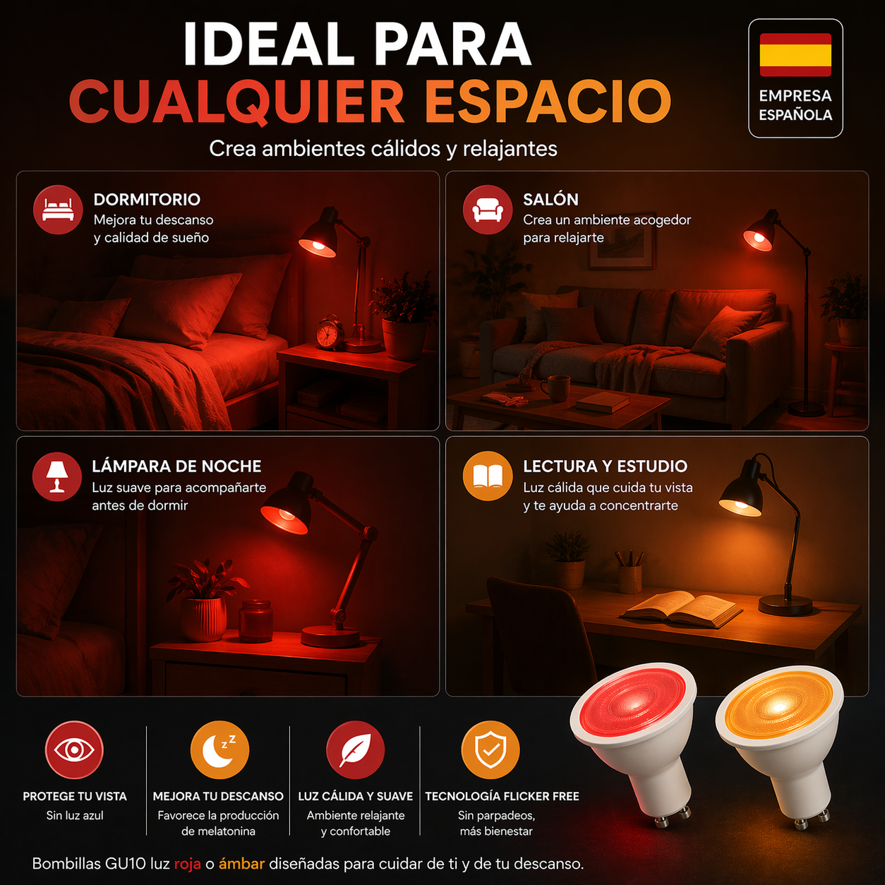 Luz GU10 PureMind