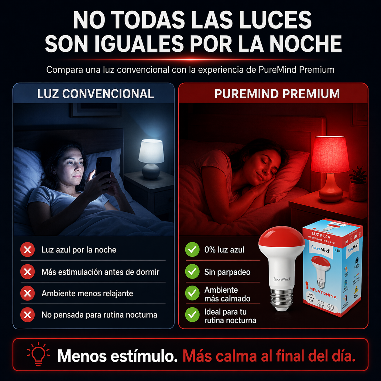 Luz Roja PureMind Premium