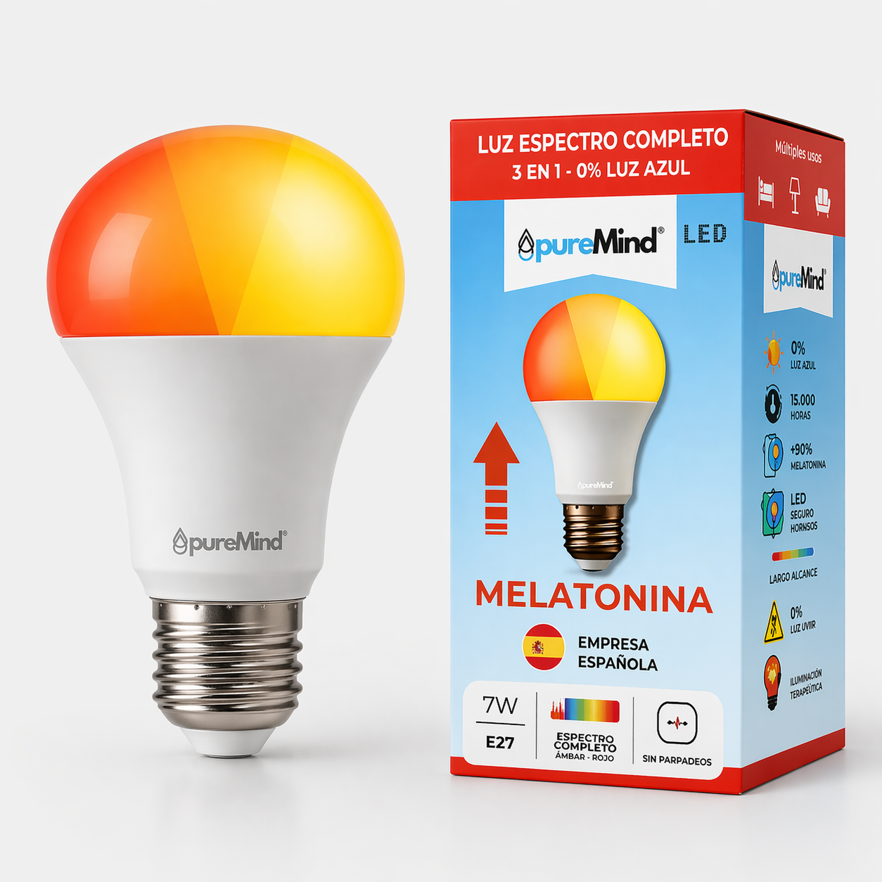 Luz Roja + Ámbar PureMind SPECTRO