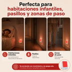 Luz Nocturna Roja PureMind con Sensor de Movimiento