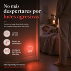 Luz Nocturna Roja PureMind con Sensor de Movimiento