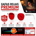 Gafas Premium Rojas