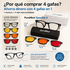 PureMind SPECTRA 4 – Gafas 4 en 1