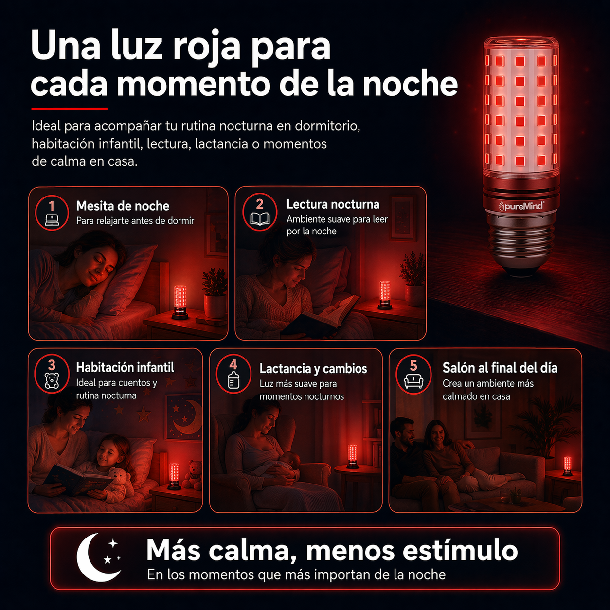 Luz Roja PureMind Estándar