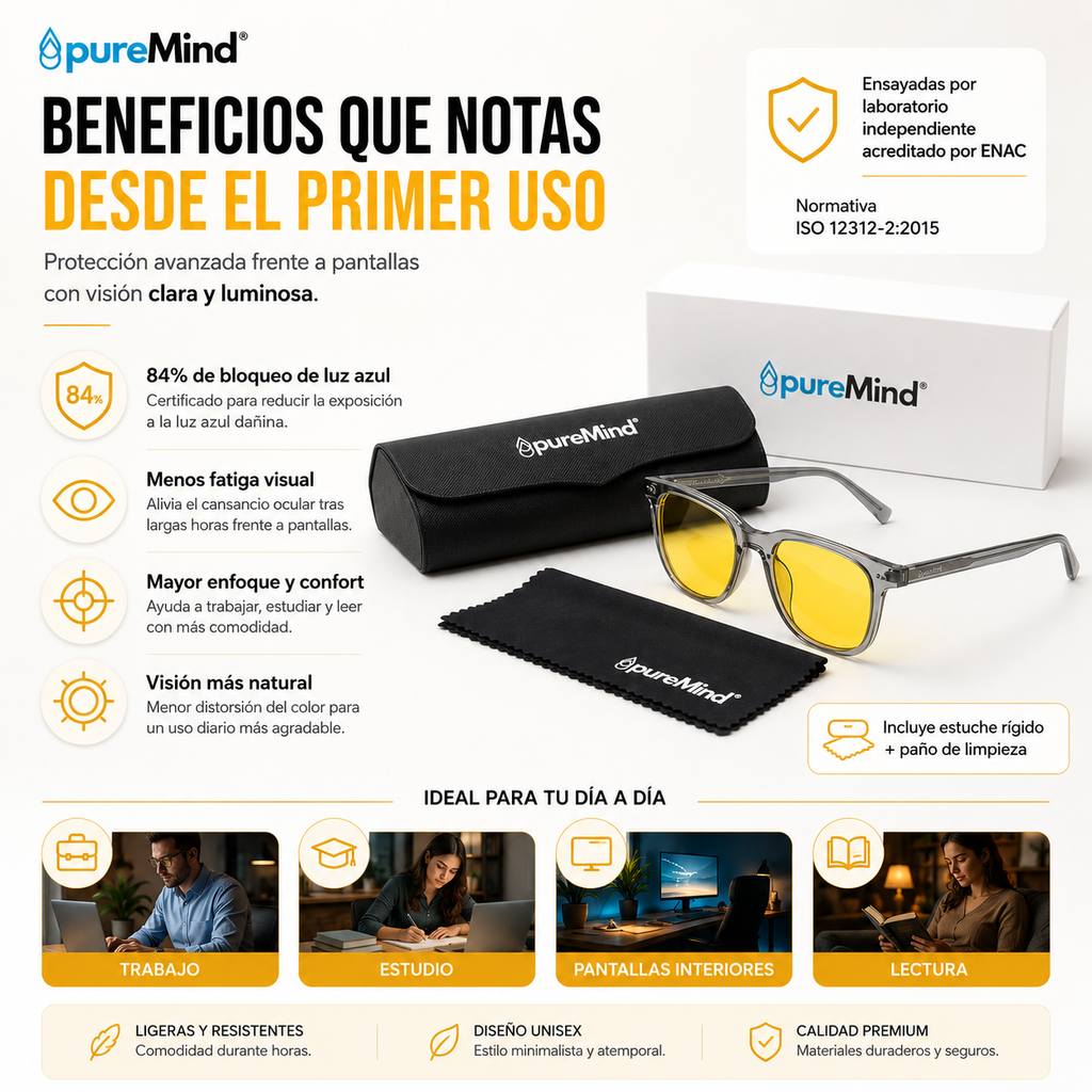 Gafas Premium Amarillas