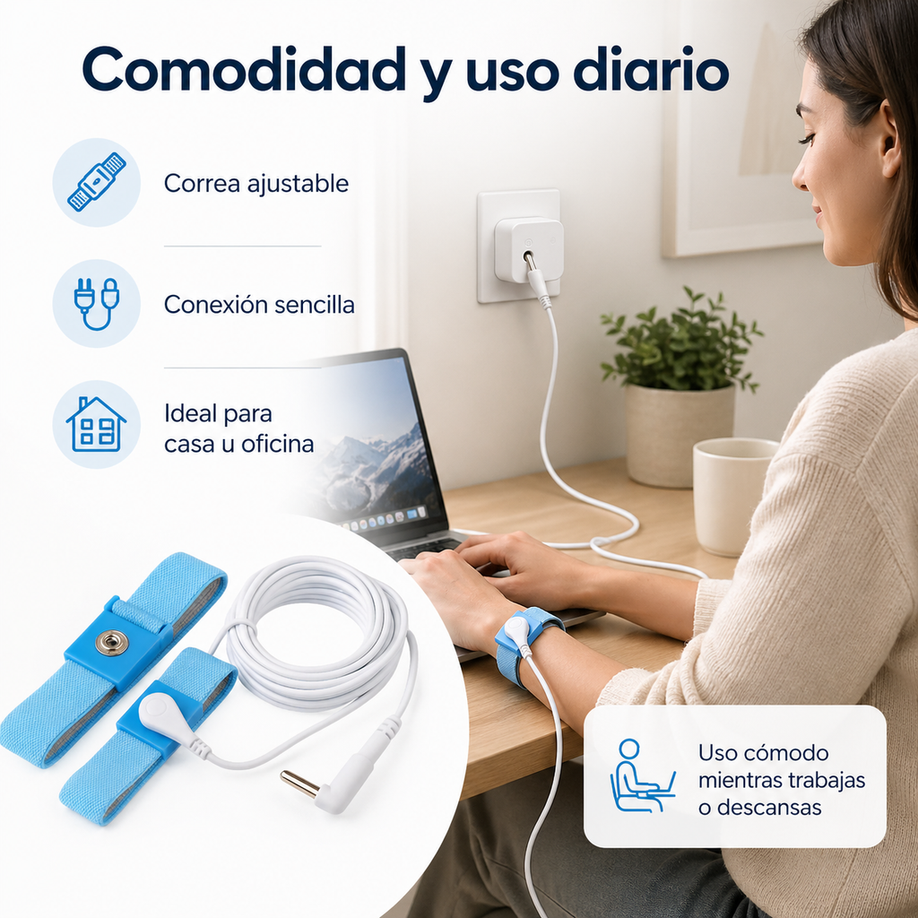 Pulsera de Conexión a Tierra PureMind